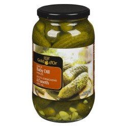Co-op Gold Baby Dill Pickles with Garlic 1 L