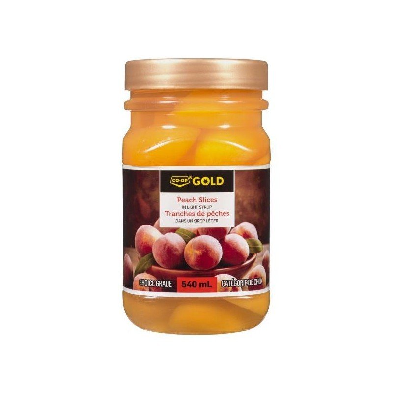 Co-op Gold Peach Slices in Light Syrup 540 ml