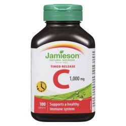 Jamieson Vitamin C 1000 mg Timed Release Caplets 100's