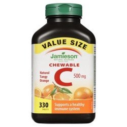 Jamieson Chewable C 500 mg Natural Tangy Orange 330’s