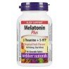 Webber Naturals Melatonin Plus L-Theanine + 5-HTP Tropical Fruit Flavour 40's