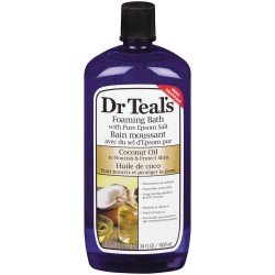 Dr. Teal’s Foaming Bath with Pure Epsom Salt Coconut Oil 1 L