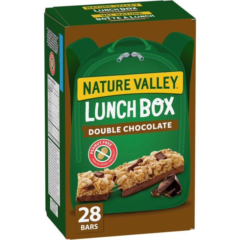 Nature Valley Lunch Box Granola Bars Double Chocolate 28’s 728 g