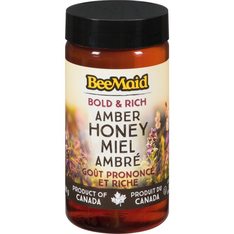 Bee Maid Bold & Rich Amber Liquid Honey 500 g