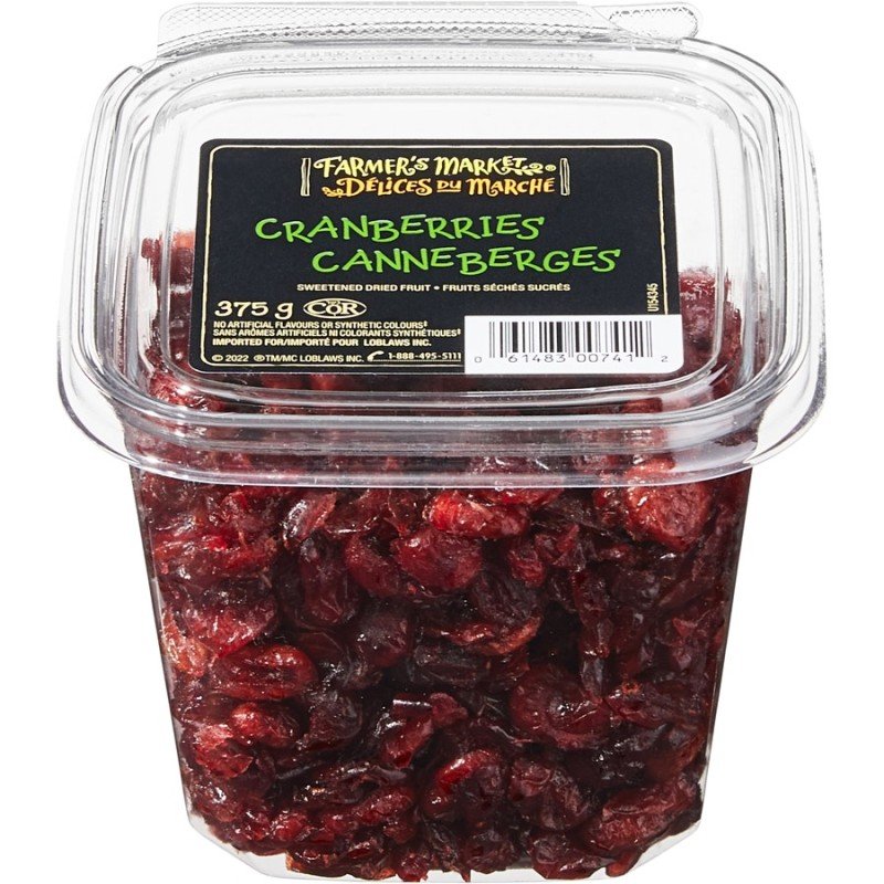 Farmer's Market Cranberries 375 g