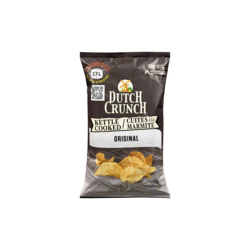 Dutch Crunch Kettle Chips Original 200 g