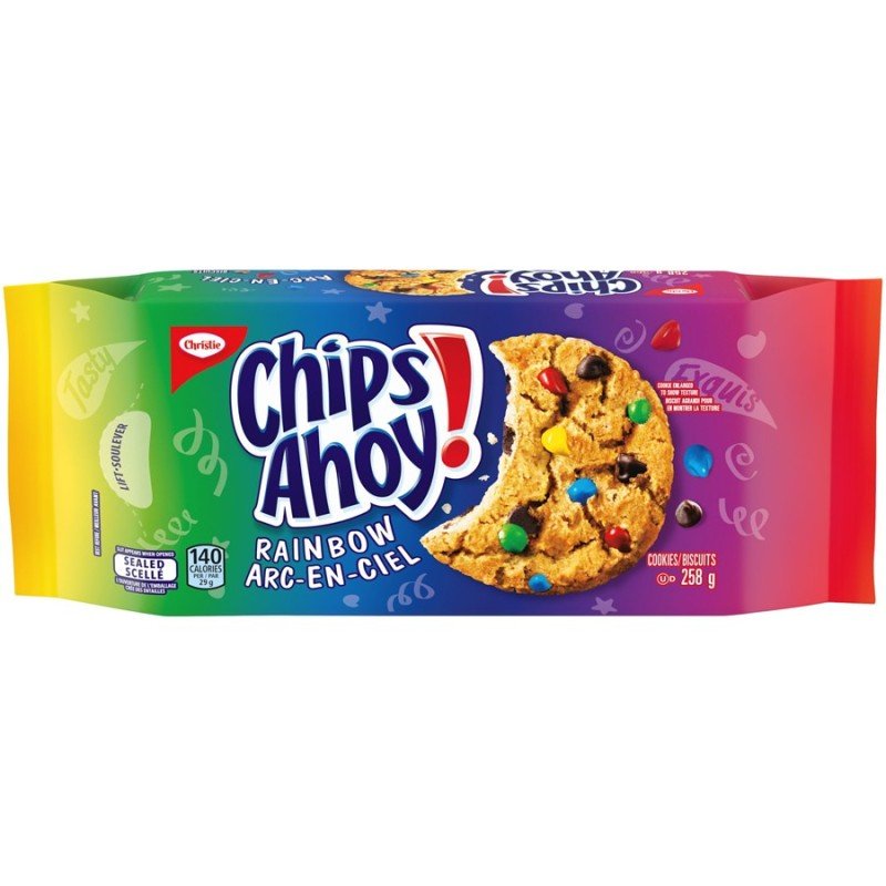 Christie Cookies Chips Ahoy! Rainbow 258 g