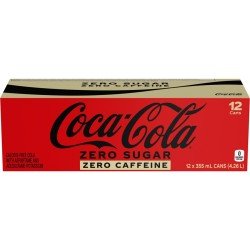 Coca-Cola Zero Sugar Zero Caffeine 12 x 355 ml