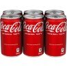 Coca-Cola Classic 6 x 222 ml