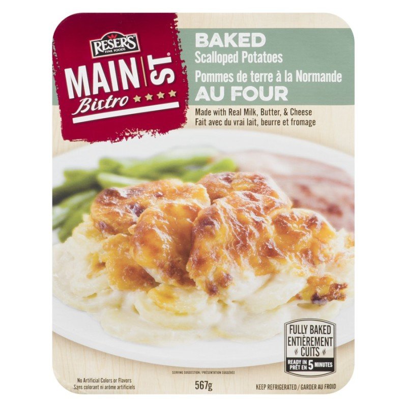 Reser's Main St. Bistro Baked Scalloped Potatoes 567 g