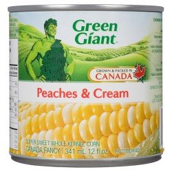Green Giant Peaches & Cream...