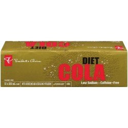 PC Diet Cola Caffeine Free 12 x 355 ml