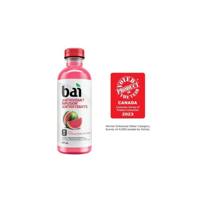 Bai Antioxidant Infusion Beverage Kula Watermelon 530 ml