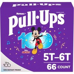 Huggies Pull-Ups Boy’s Training Pants Underwear 5T-6T 66’s