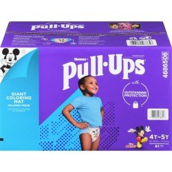 Huggies Pull-Ups Boy’s Training Pants Underwear 4T-5T 82’s