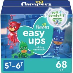 Pampers Easy Ups Training Underwear Boys 5T-6T 68's