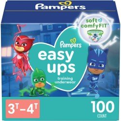 Pampers Easy Ups Training Underwear Boys 3T-4T 100's