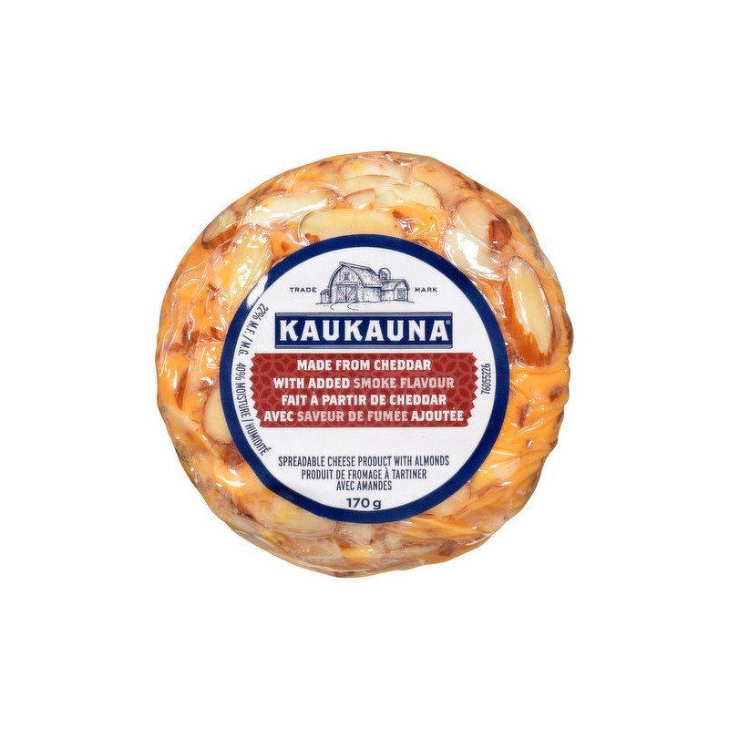 Kaukauna Smoky Cheddar Cheese Spread with Almonds 170 g