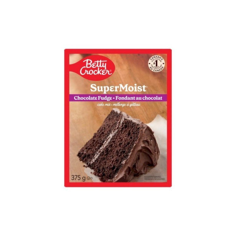 Betty Crocker Super Moist Cake Mix Chocolate Fudge 375 g
