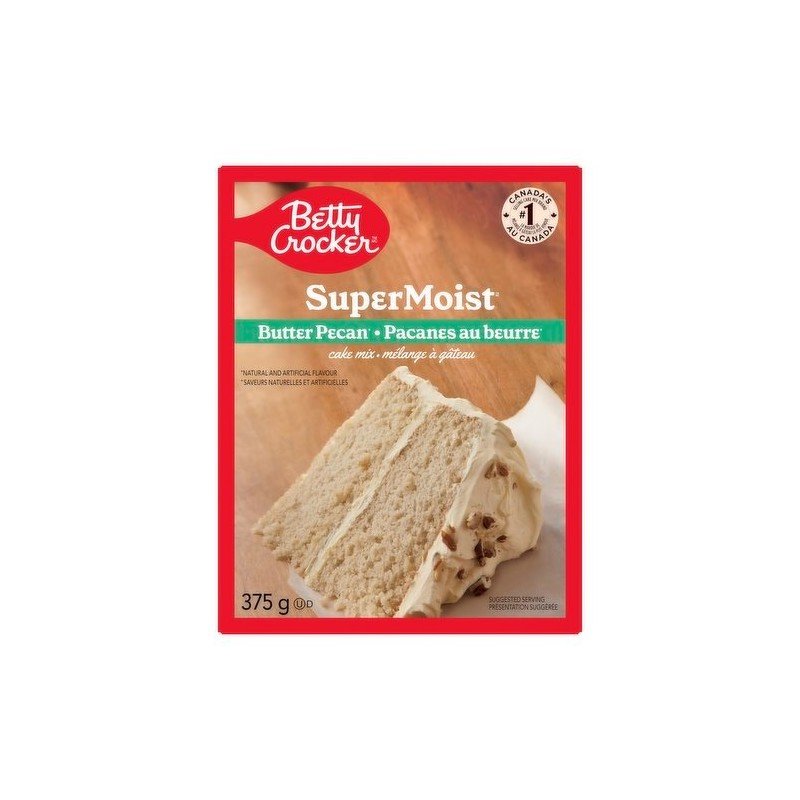Betty Crocker Super Moist Cake Mix Butter Pecan 375 g