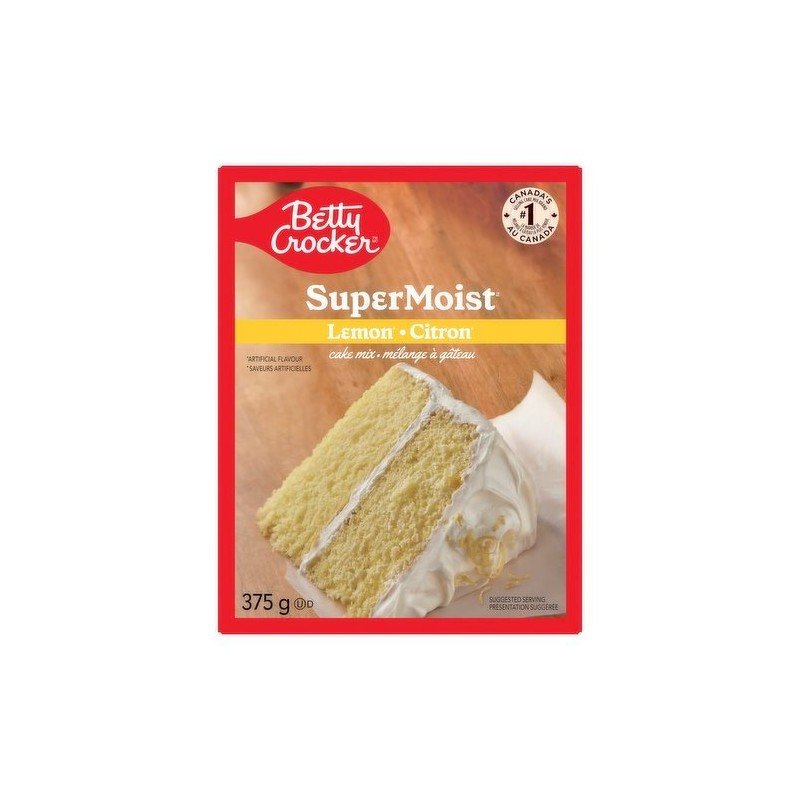 Betty Crocker Super Moist Cake Mix Lemon 375 g