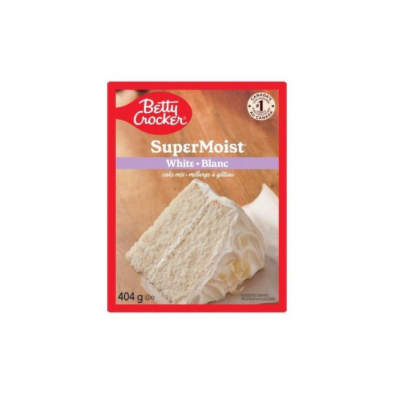 Betty Crocker Super Moist Cake Mix White 404 g