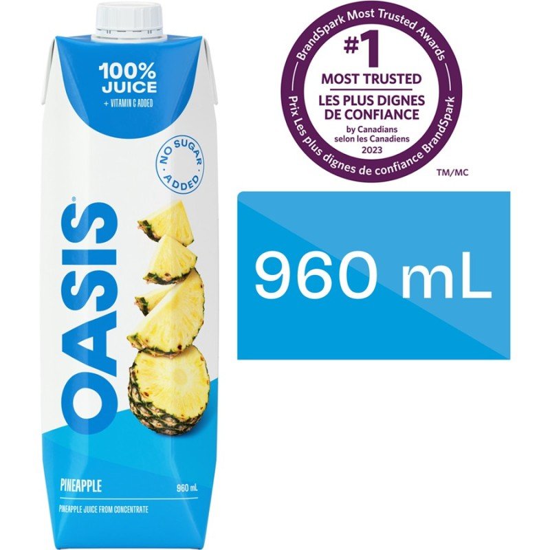 Oasis Classic Pineapple Juice 960 ml