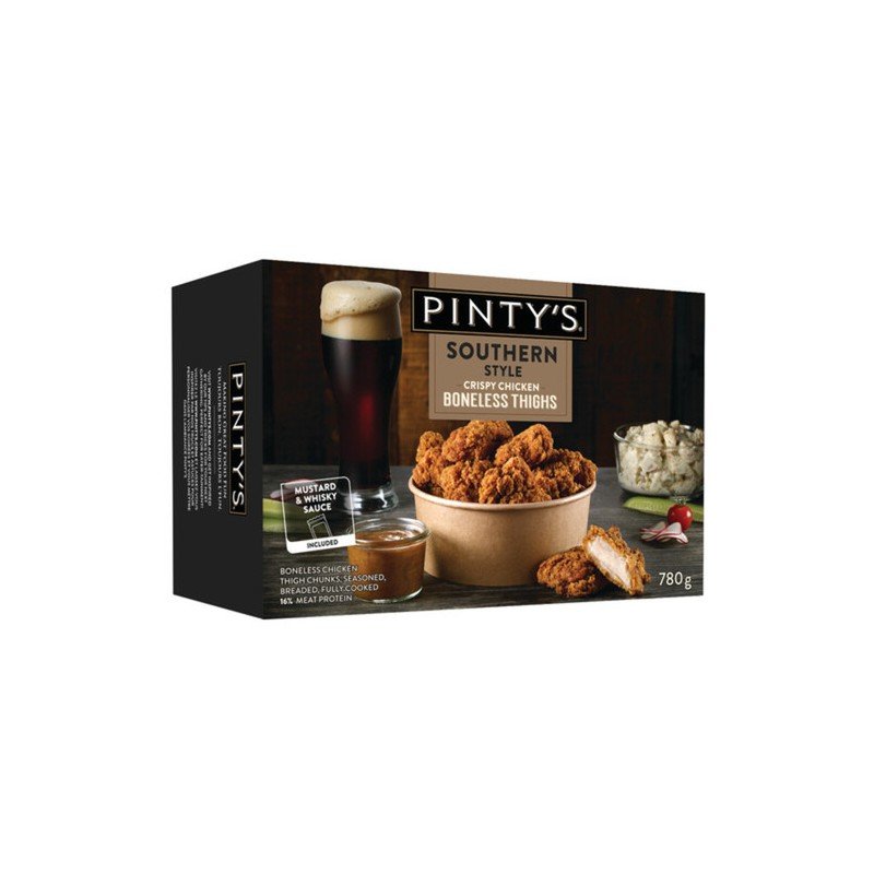 Pinty's Toss and Dip Southern Style Crispy Chicken Boneless Thighs 780 g