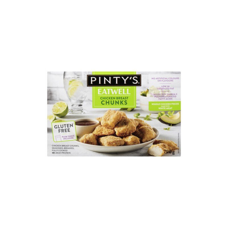 Pinty's Eatwell Chicken Breast Chunks Gluten Free 790 g