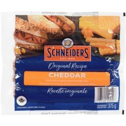 Schneiders Original Recipe Cheddar Wieners 375 g
