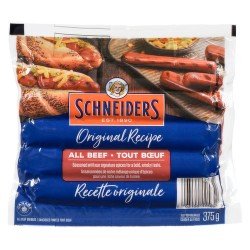 Schneiders All Beef Wieners 375 g