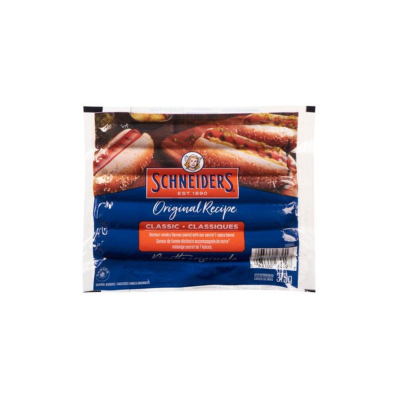Schneiders Original Recipe Wieners 375 g
