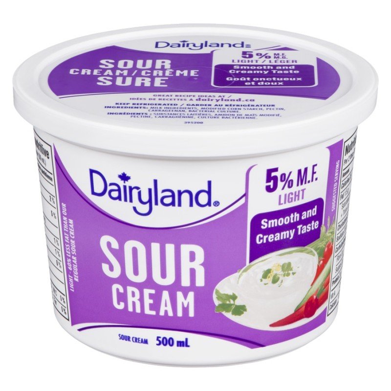 Dairyland Light Sour Cream 5% 500 ml