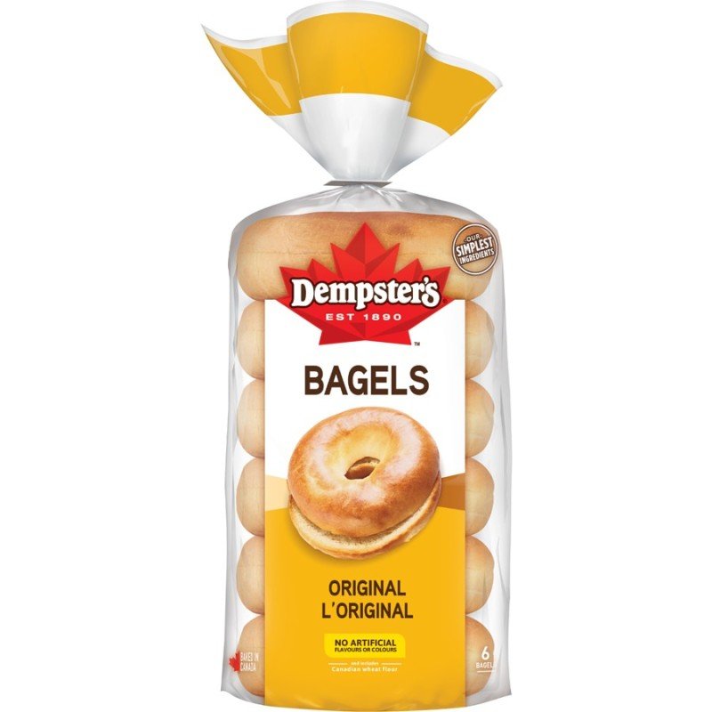 Dempsters Original Bagels 6's