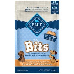 Blue Buffalo Bits Soft-Moist Training Treats Tasty Turkey Recipe 113 g