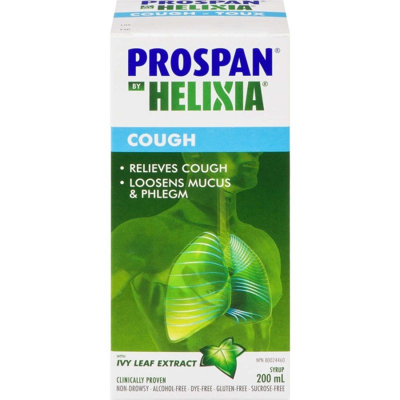 Helixia Prospan Adult Cough Syrup 200 ml