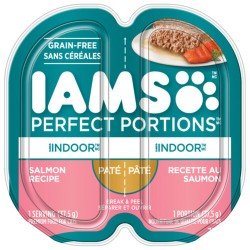 Iams Perfect Portions Indoors Salmon Pate 75 g
