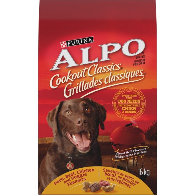 Alpo Cookout Classics Dry Dog Food 16 kg