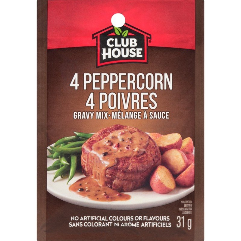 Club House 4-Peppercorn Gravy Mix 31 g