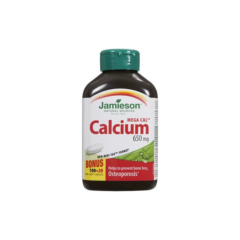 Jamieson Mega Cal Calcium 650 mg 100+20