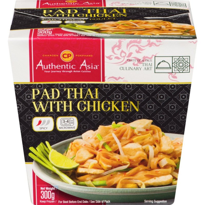 Charoen Pokphand Authentic Asia Pad Thai with Chicken 300 g