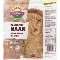 Crispy Tandoori Naan Whole Wheat 5's