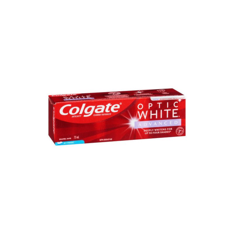 Colgate Optic White Advanced Toothpaste Icy Fresh 73 ml