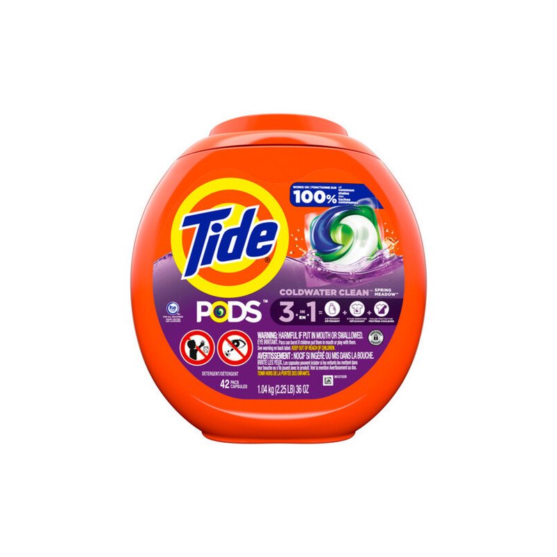 Tide Pods 3-in-1 Coldwater Clean Spring Meadows 42's