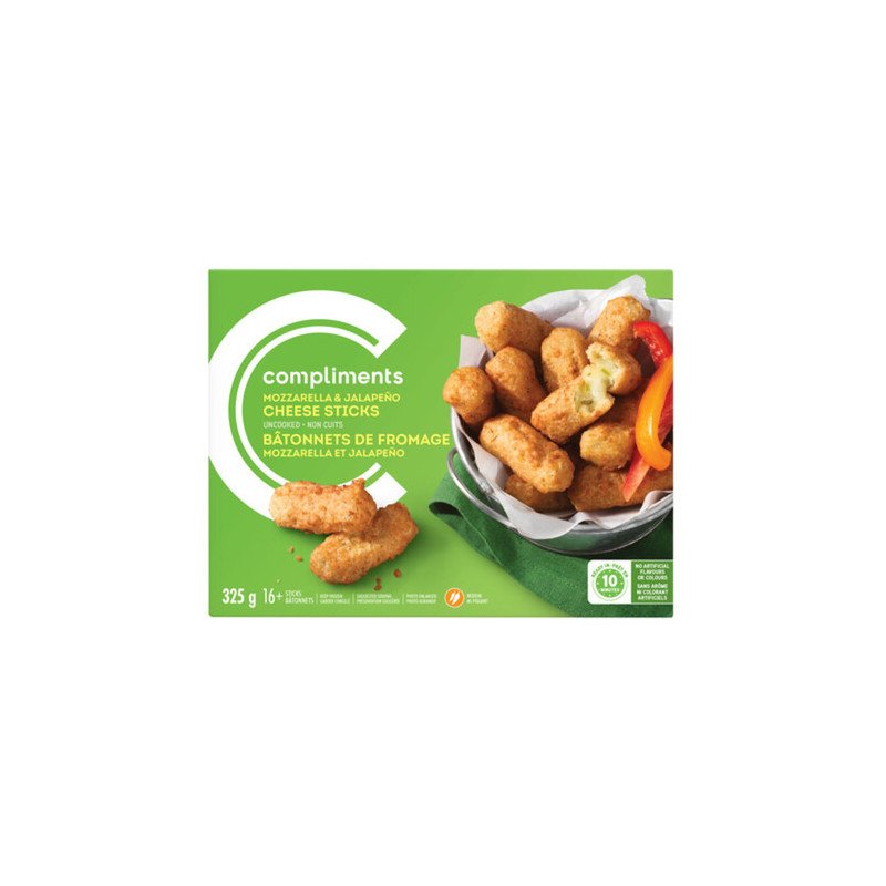 Compliments Mozzarella & Jalapeno Sticks 325 g