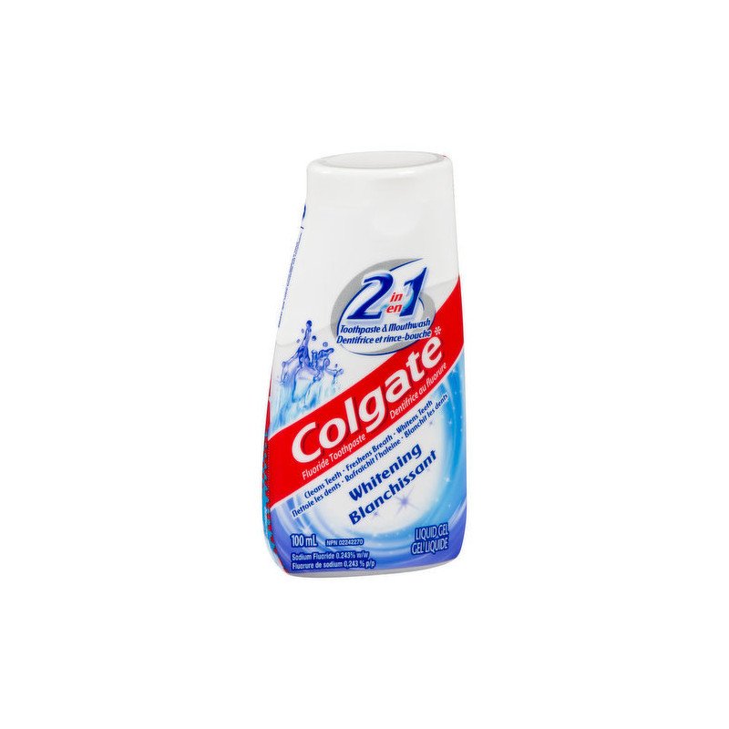 Colgate 2-in-1 Whitening Liquid Gel & Mouthwash 100 ml