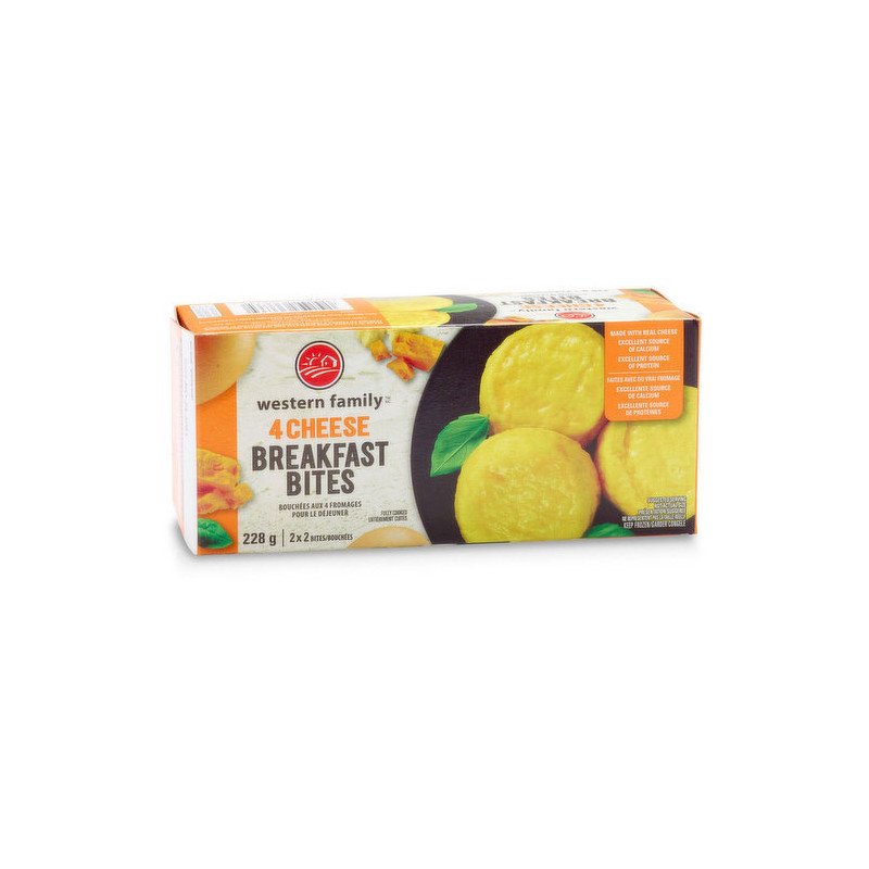 Western Family 4 Cheese Breakfast Bites 228 g