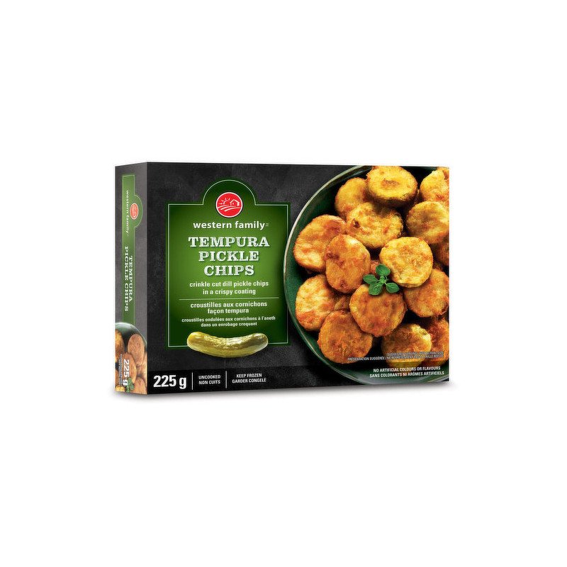 Western Family Tempura Pickle Chips 225 g