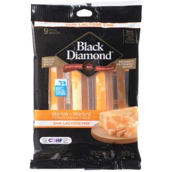 Black Diamond Natural Cheese Sticks Marble Cheddar Lactose Free 189 g 9’s