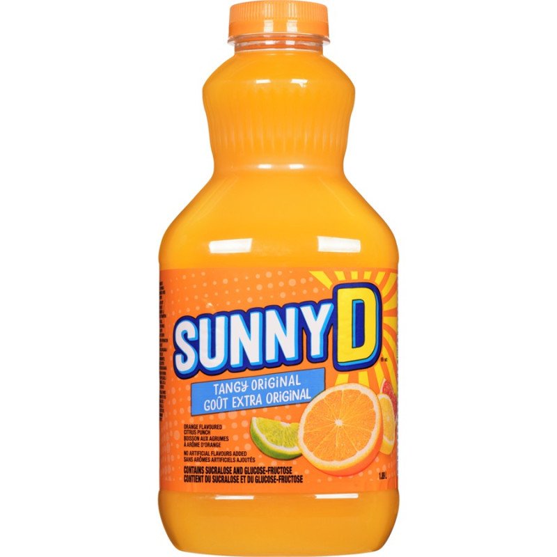 Sunny D Tangy Original Beverage 1.89 L